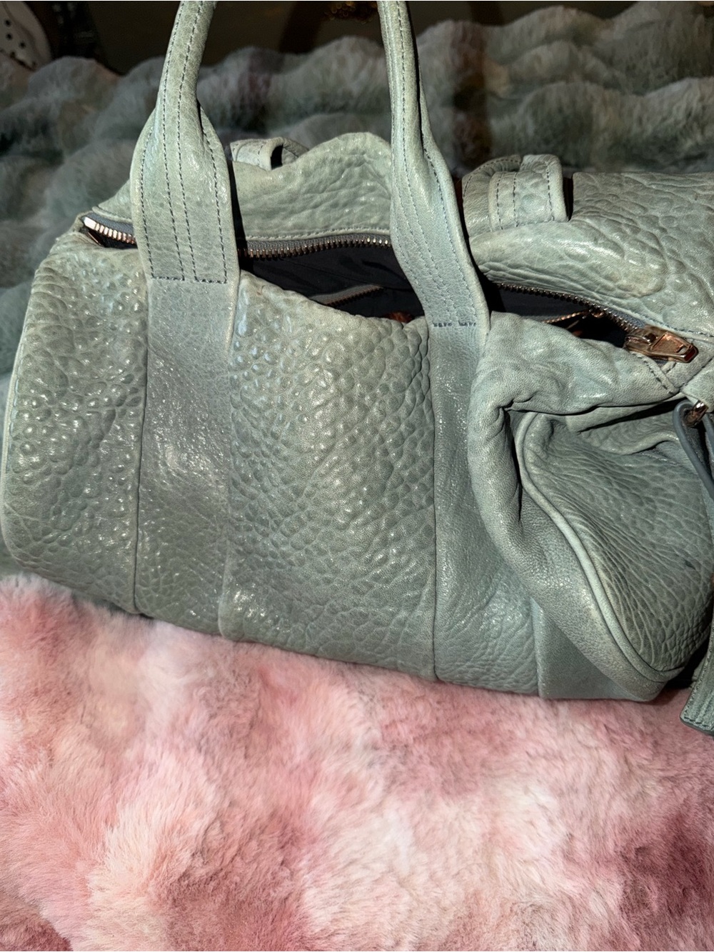 Alexander Wang Seagram green Rocco